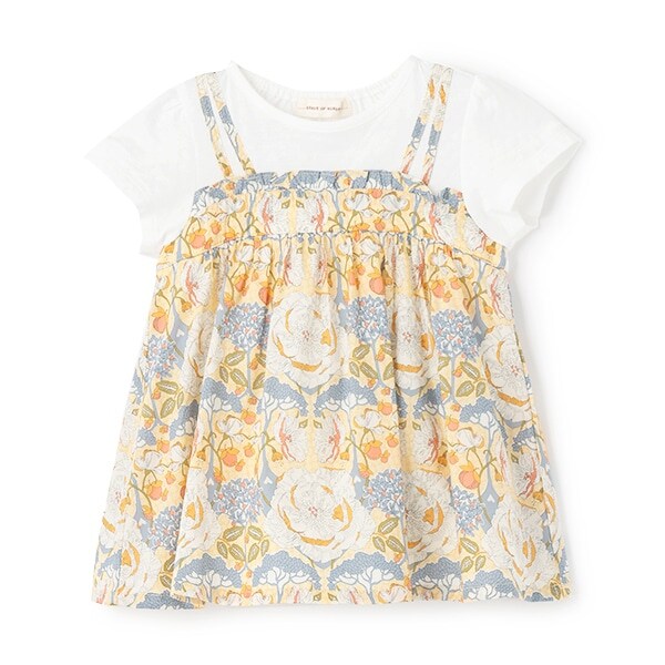 シンディーズガーデンレイヤードチュニック【日本製】