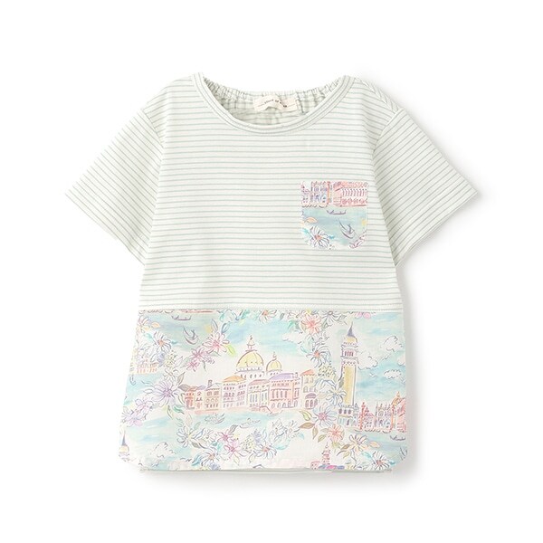 ヴェネツィア切替Tシャツ【日本製】