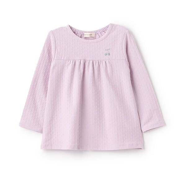 チェリードット長袖Tシャツ