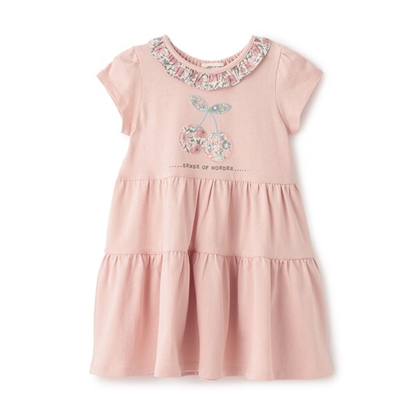 リバティチェリーワンピース