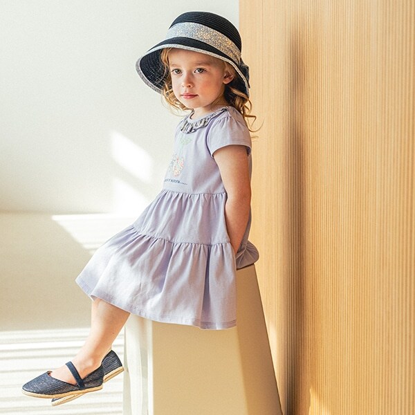 リバティチェリーワンピース