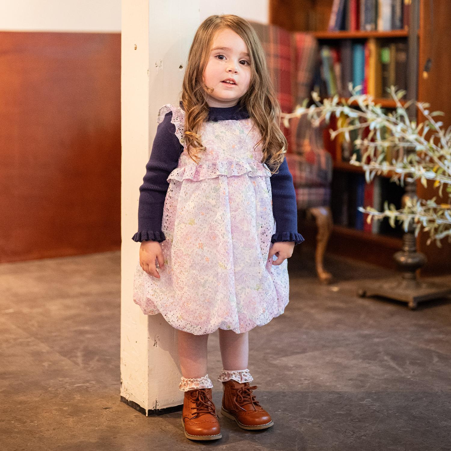 フラワーレースワンピース