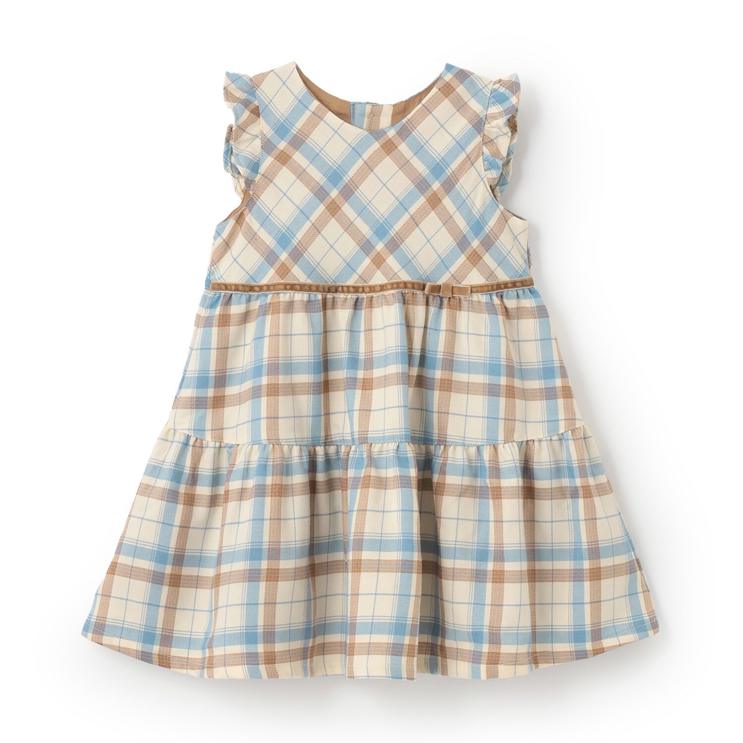 チェックジャンパースカート