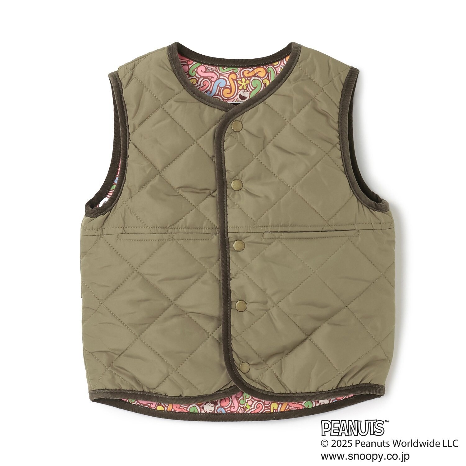 【PEANUTS】リバーシブルベスト