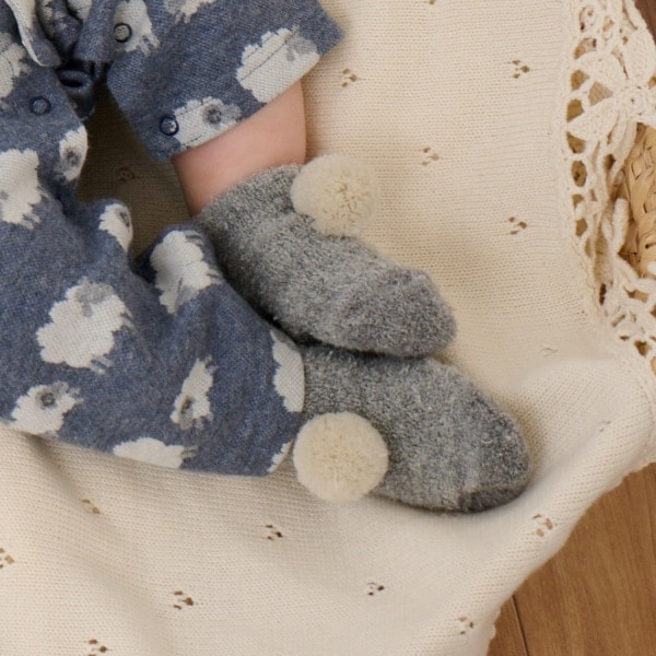 ベビーパイルソックス【日本製】