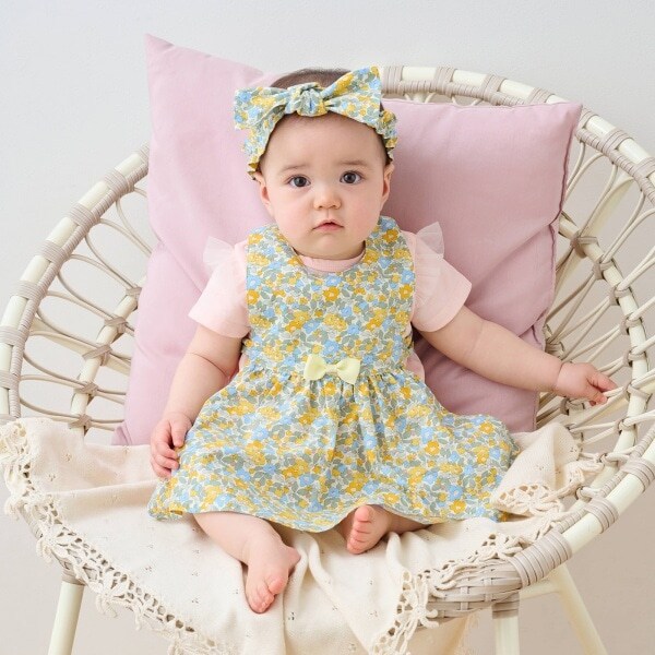 【BOX付】花柄エプロンギフトセット