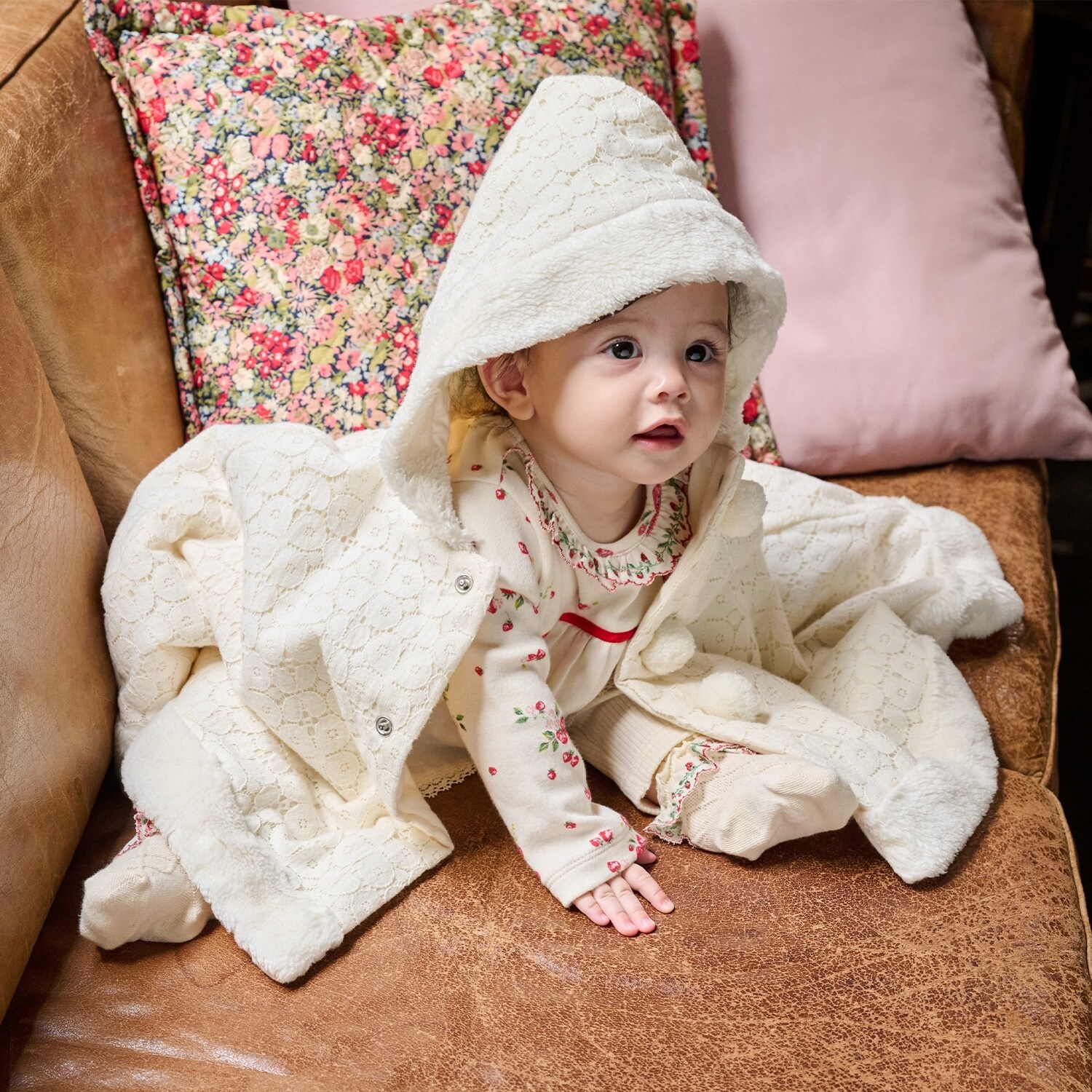 【オーガニック】アイリッシュマント【日本製】