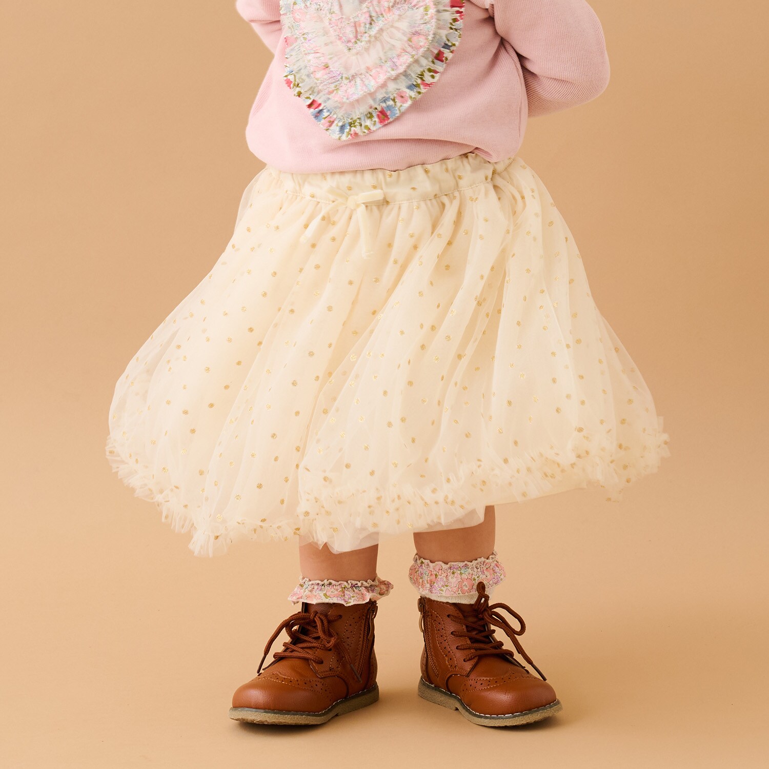 キラキラドットスカート