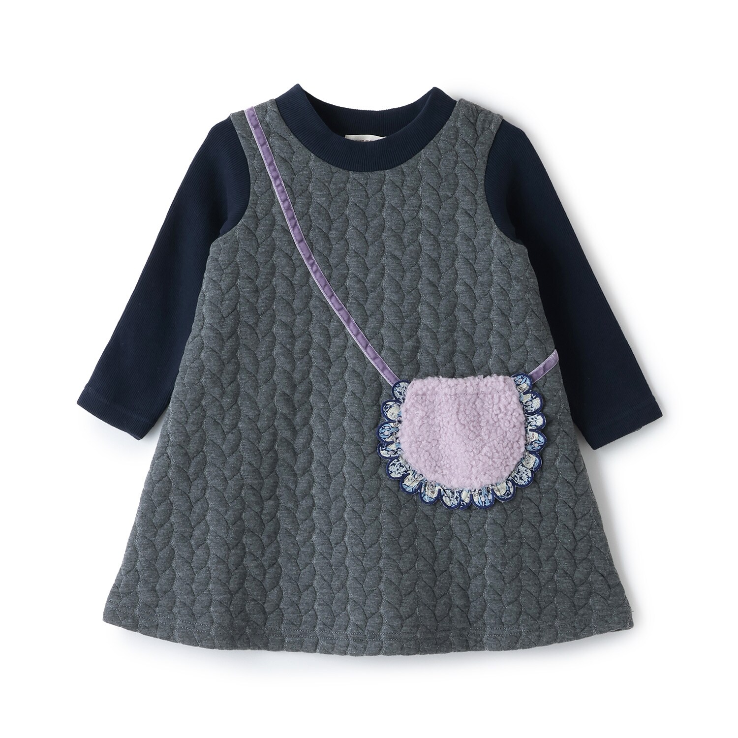 リバティフリルケーブルワンピース