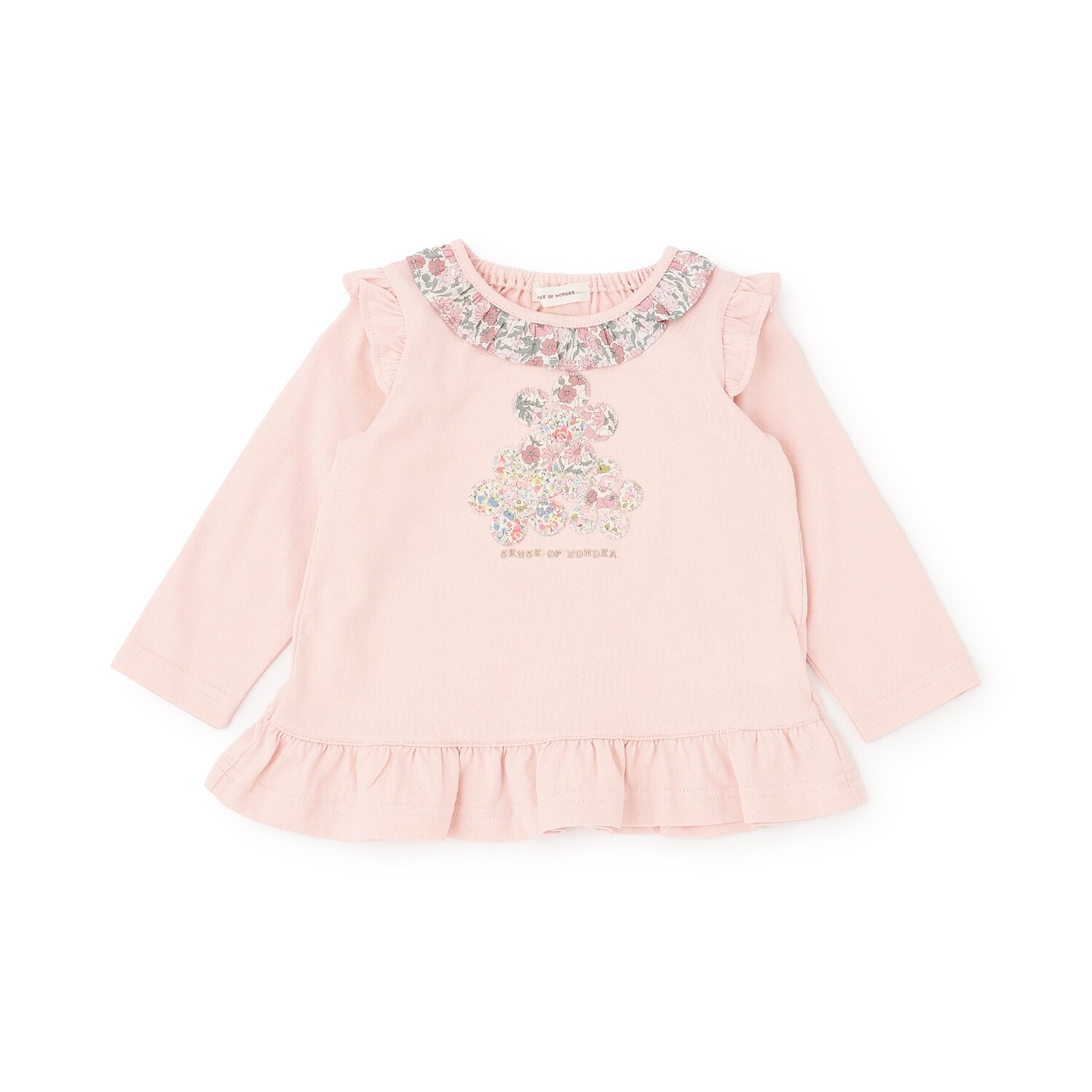 リバティフラワー長袖Tシャツ