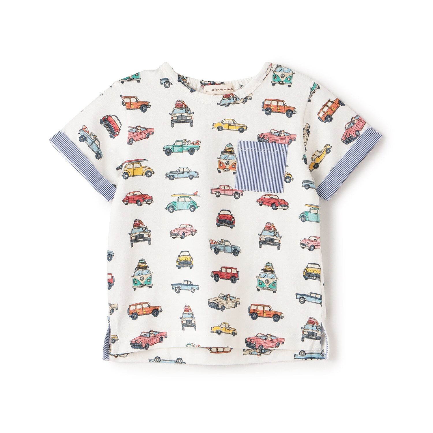 クルマ総柄半袖Tシャツ