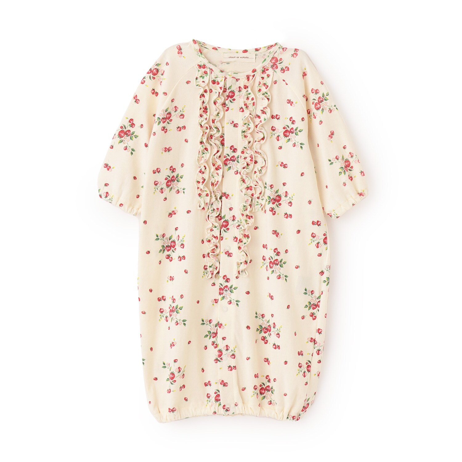 野イチゴ2WAYオール【オーガニック】【日本製】