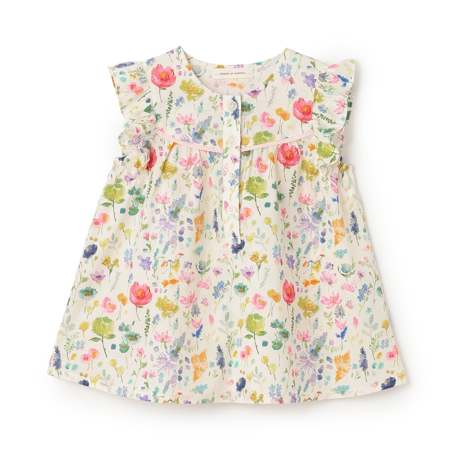 ボタニカルフラワーチュニック