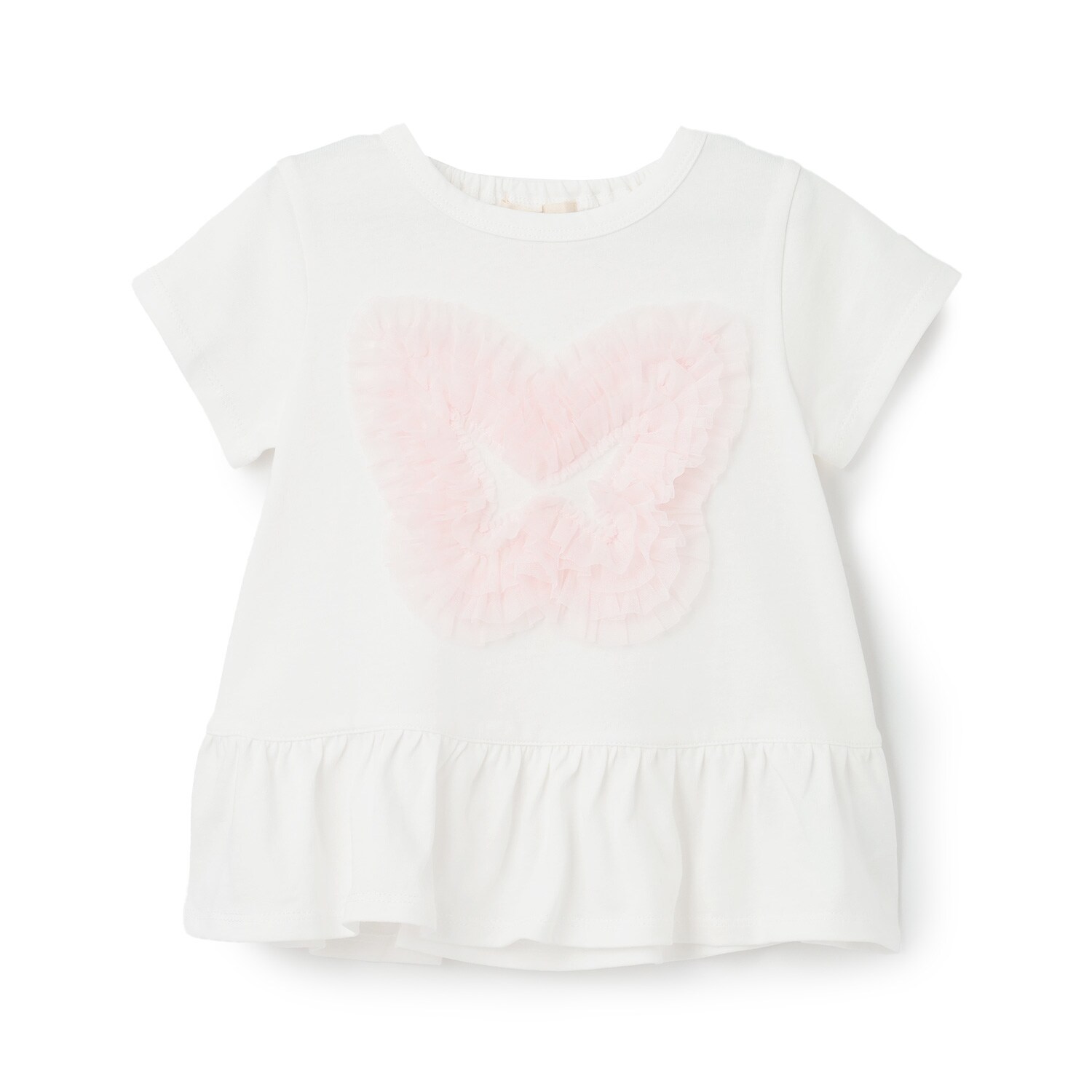ちょうちょチュールフリルTシャツ