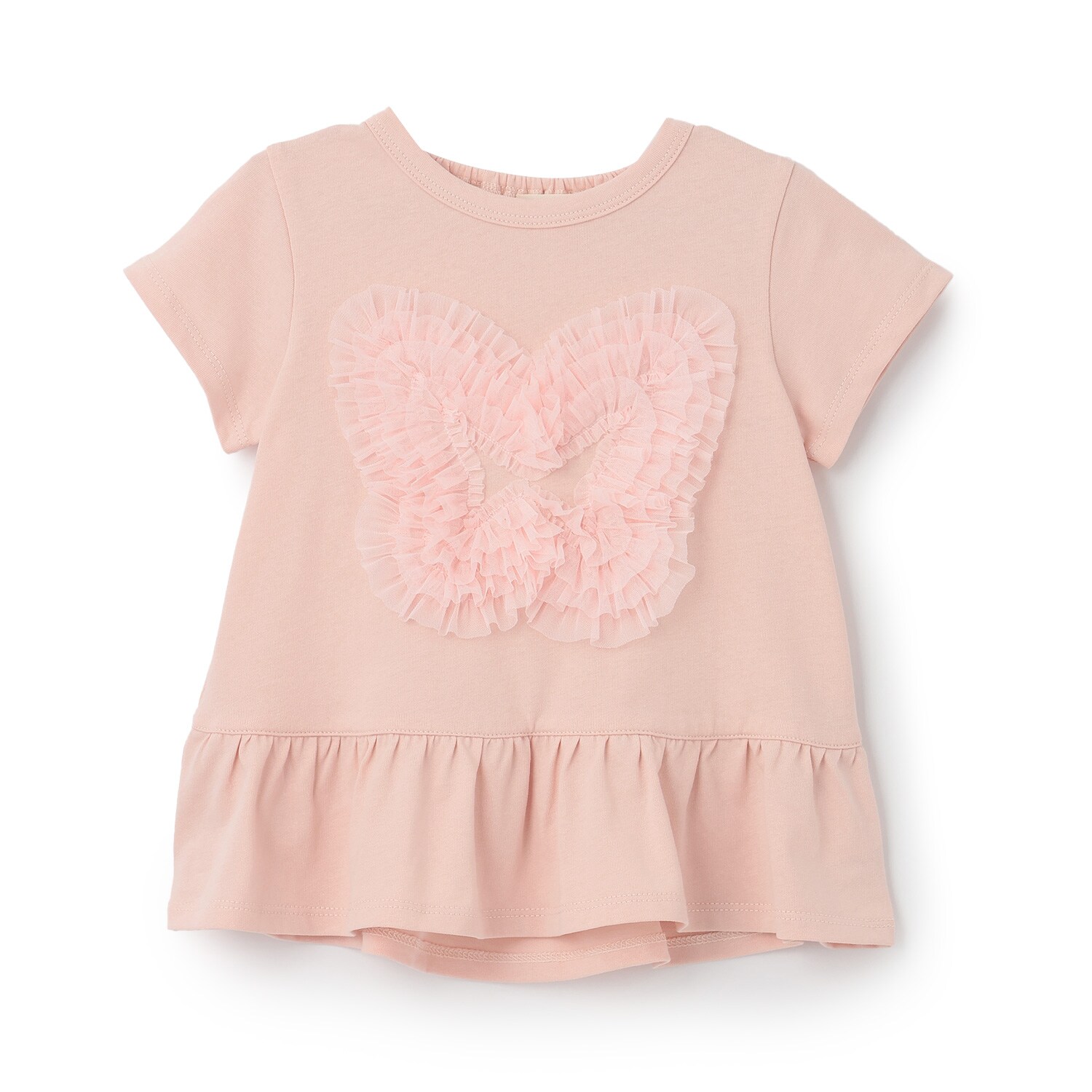ちょうちょチュールフリルTシャツ