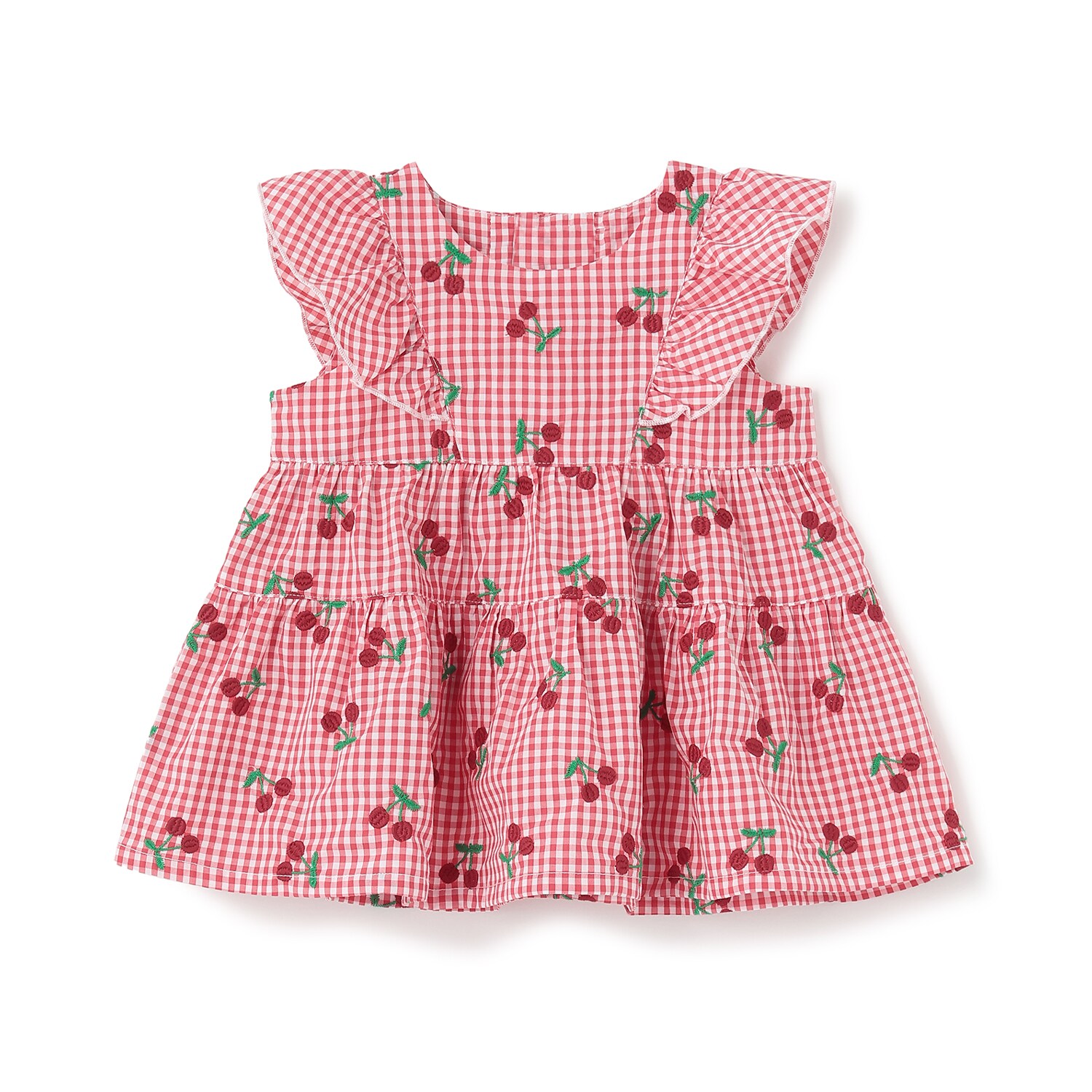 チェリー刺しゅうチュニック