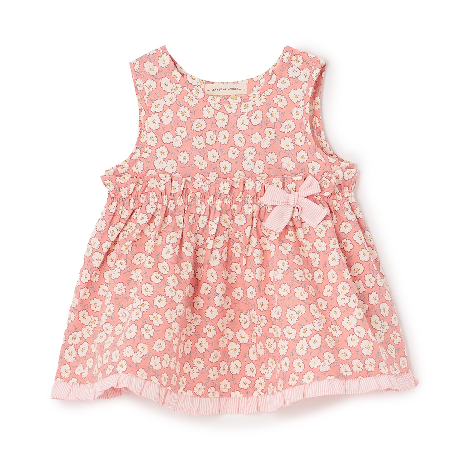 小花柄チュニック