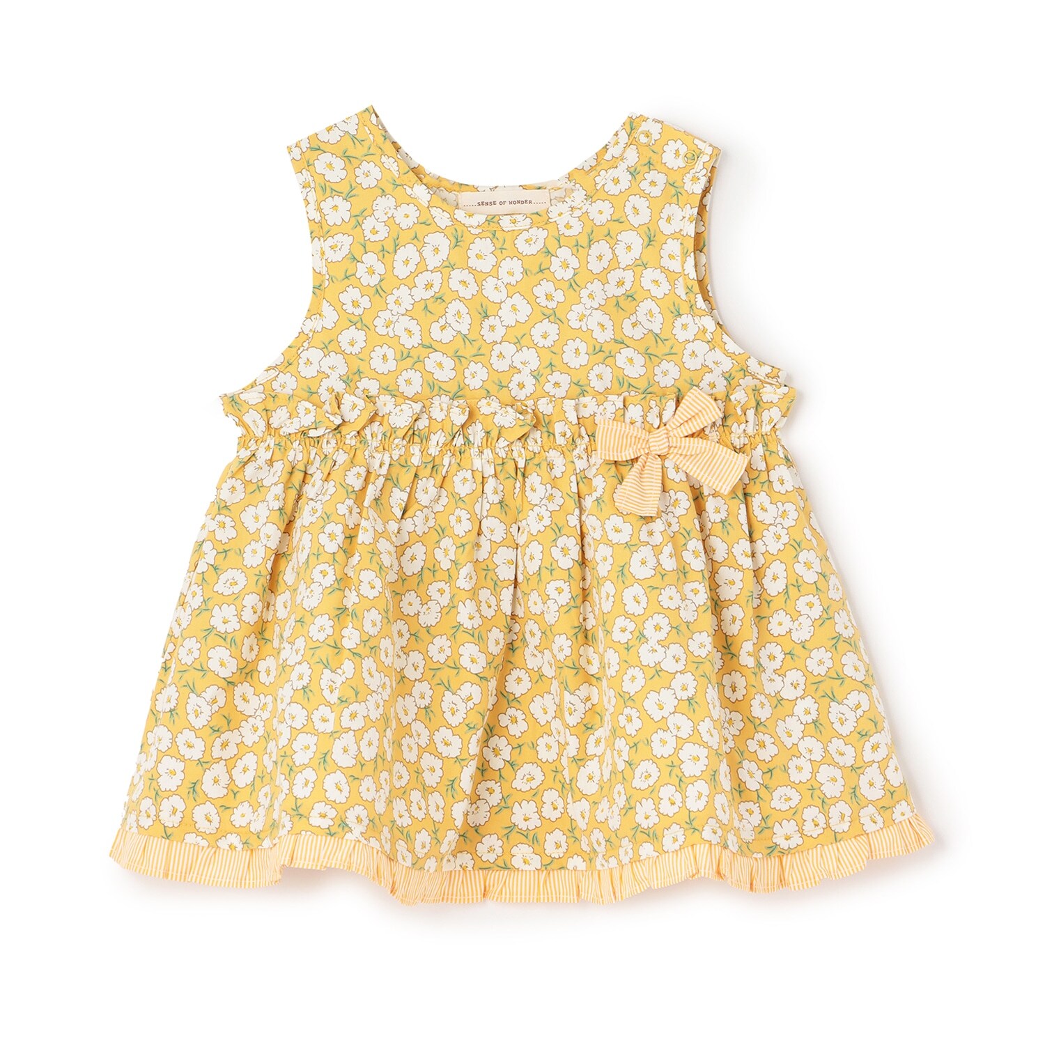 小花柄チュニック