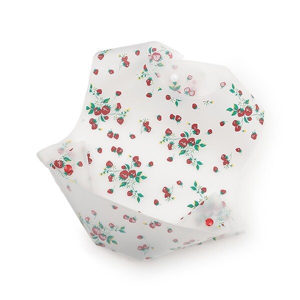 ☆お食事スタイ（野イチゴ）【日本製】