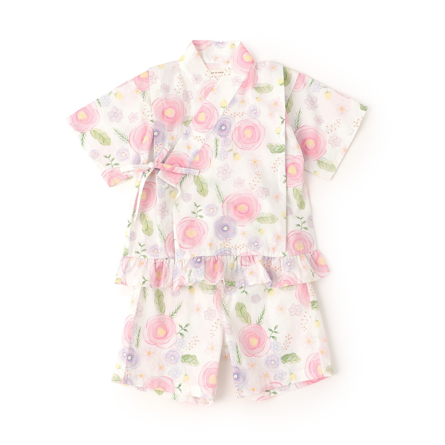 花柄甚平スーツ