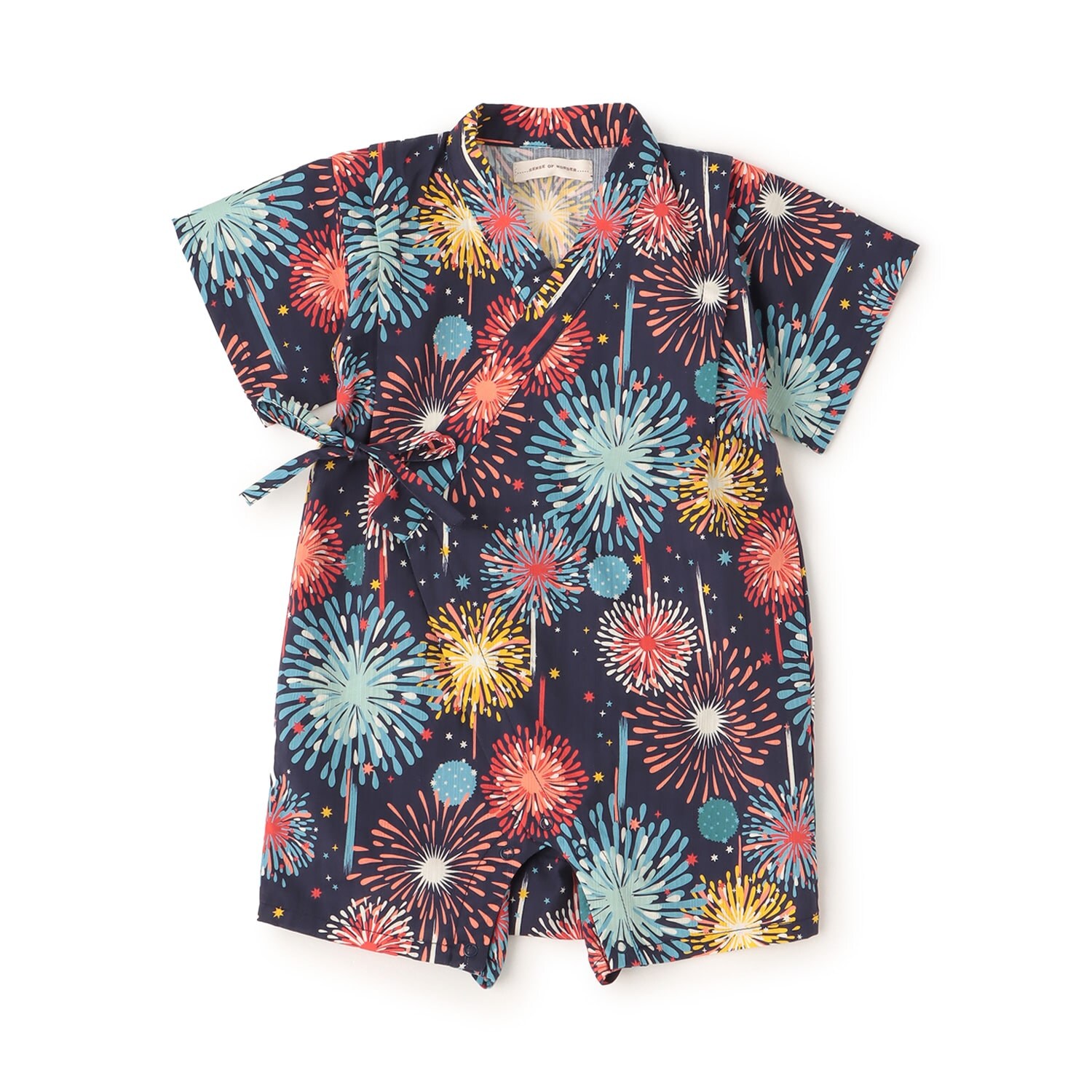 花火柄甚平オール