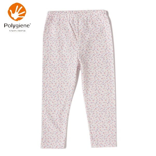ポリジン総柄コットンレギンス【日本製】