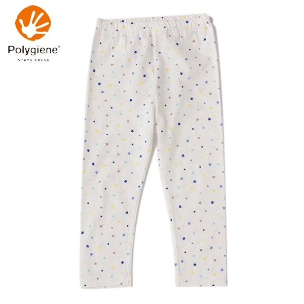 ポリジン総柄コットンレギンス【日本製】