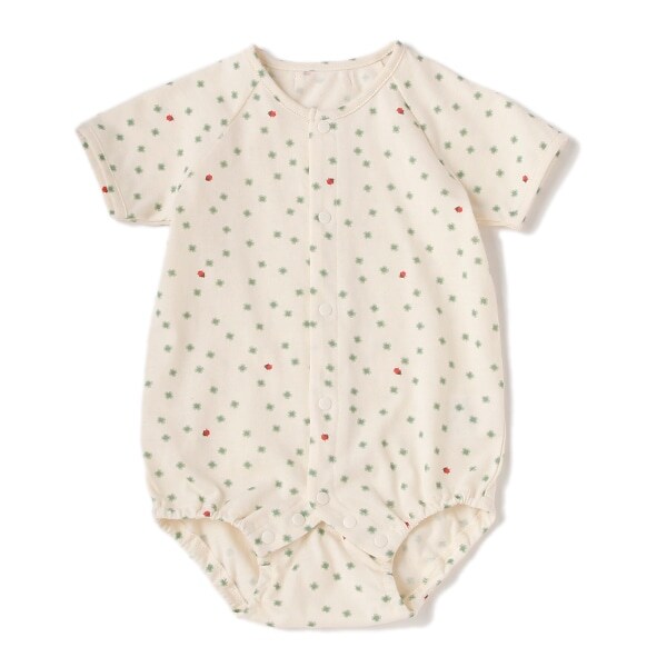 総柄ボディスーツ【日本製】