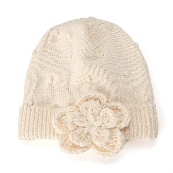 オーガニックコットン フラワー帽子【日本製】