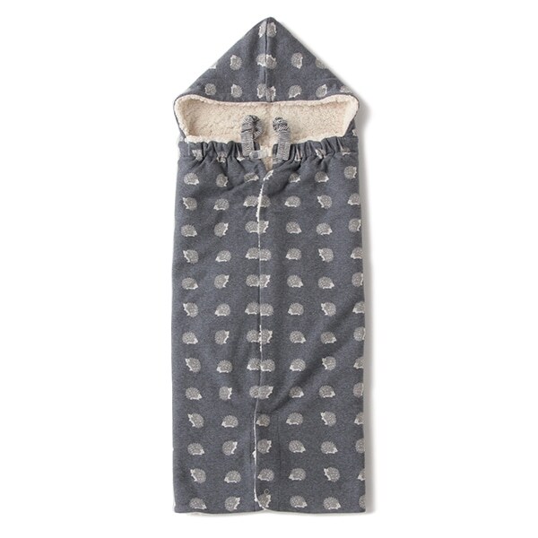 裏ボア オーガニックコットン ジャカード4WAYおくるみ【日本製】