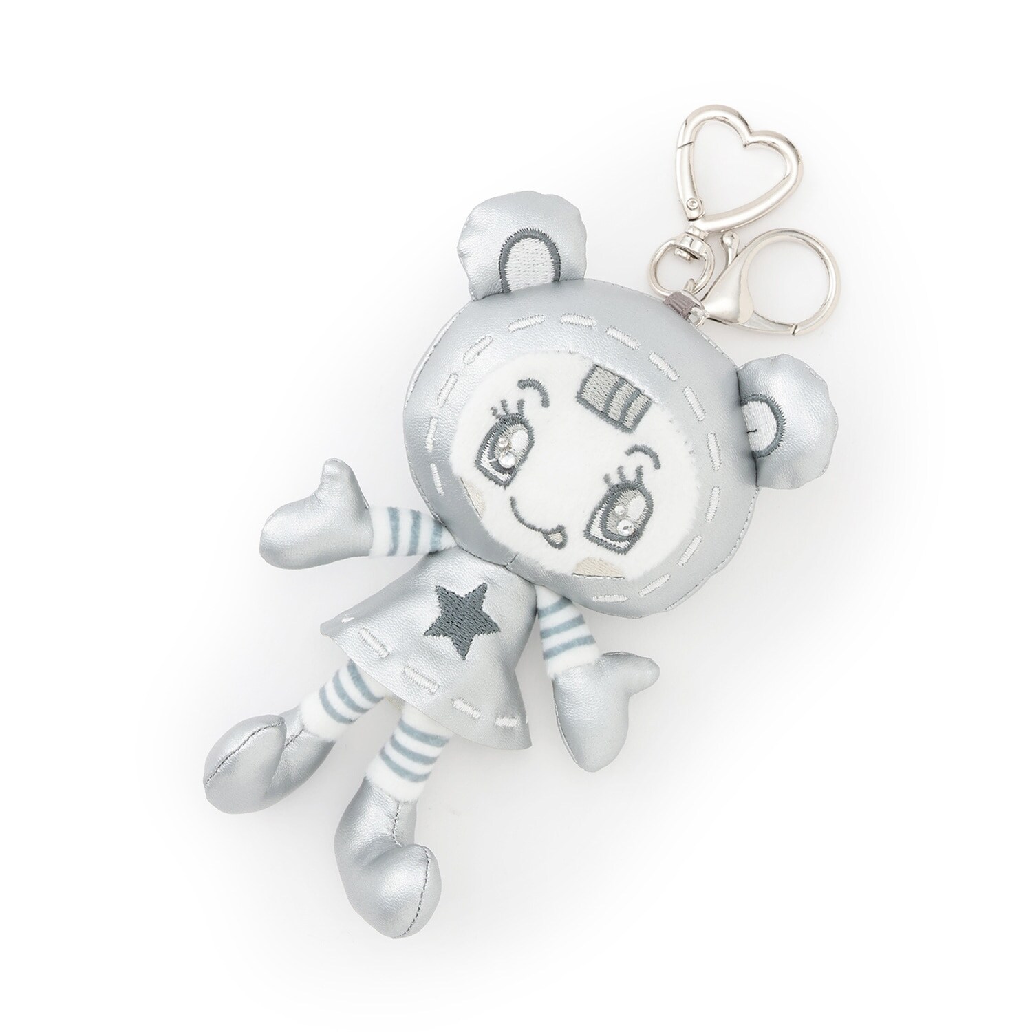 シルバーぬいぐるみチャーム【デビリーちゃん】【ブルーベリエちゃん】【ベリエちゃん】
