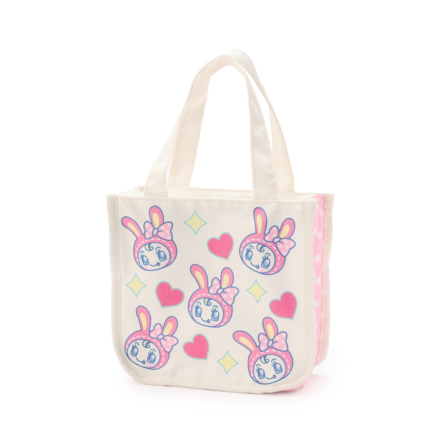 キャラ総柄ランチバッグ【ベリエちゃん】【デビリーちゃん】【ナカムラくん】