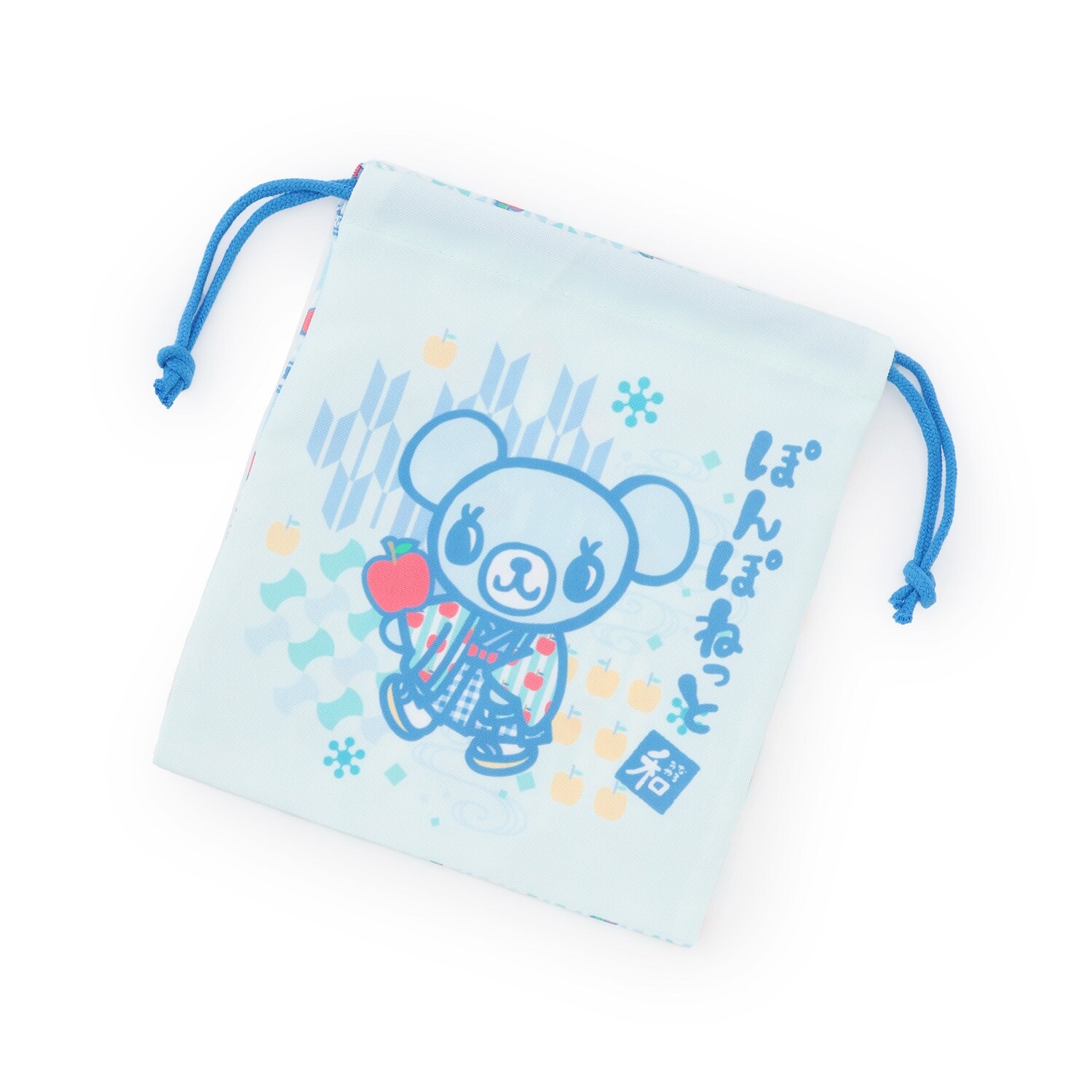 和柄巾着【ナカムラくん】【ミントくん】【ルッキー】