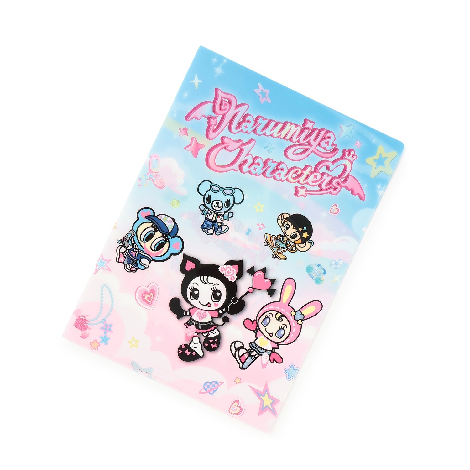 平成ポップ A4クリアファイル 【ベリエちゃん】【デビリーちゃん】【ナカムラくん】【ルッキー】【ミントくん】