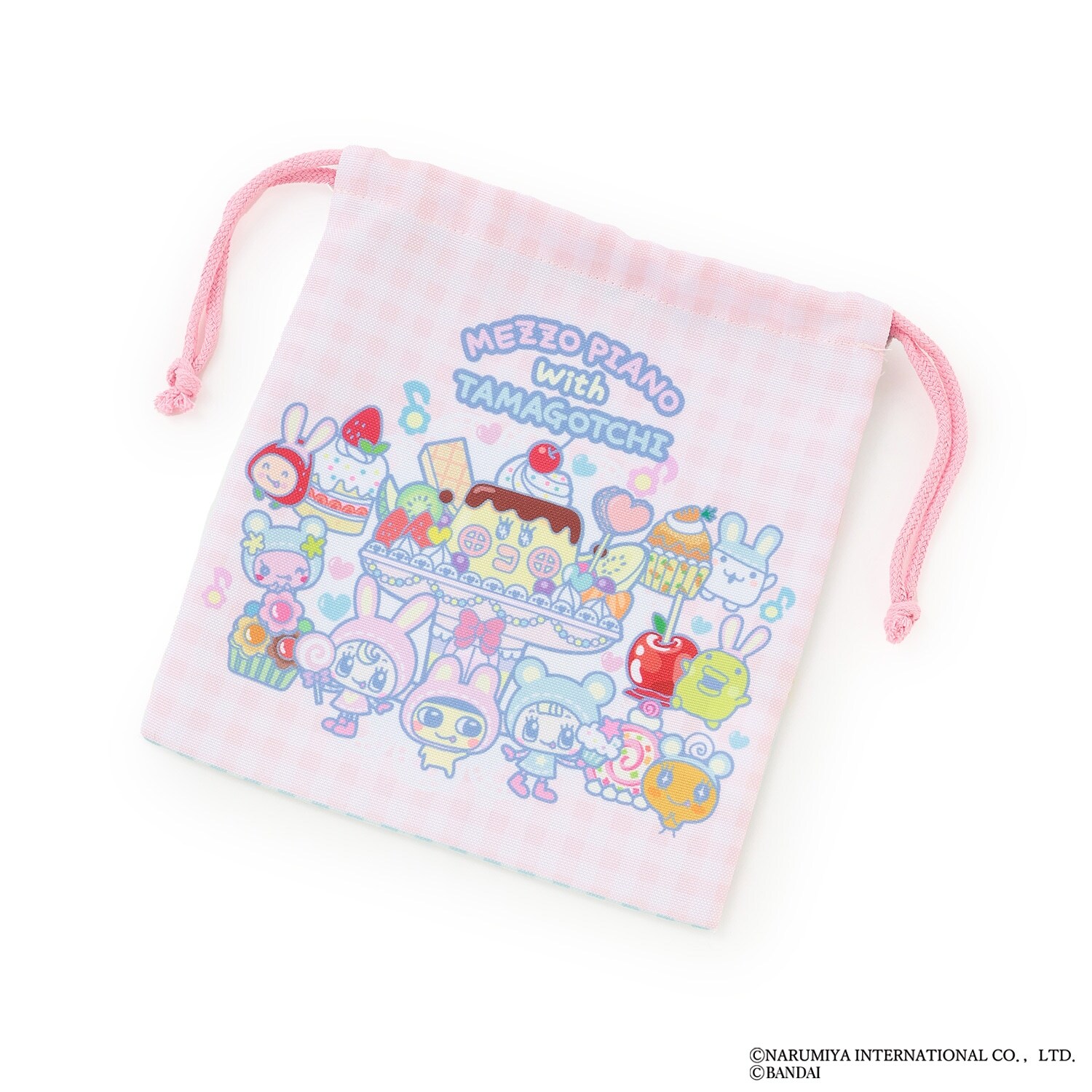 MEZZO PIANO×TAMAGOTCHI 巾着