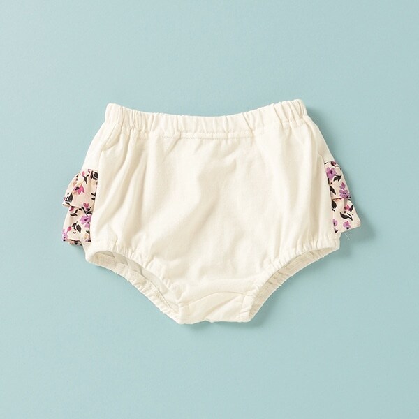 小花柄フリルパンツ