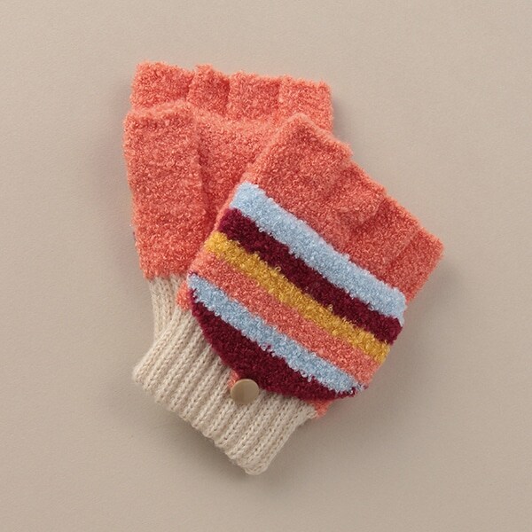 マルチボーダーマシュマロ手袋