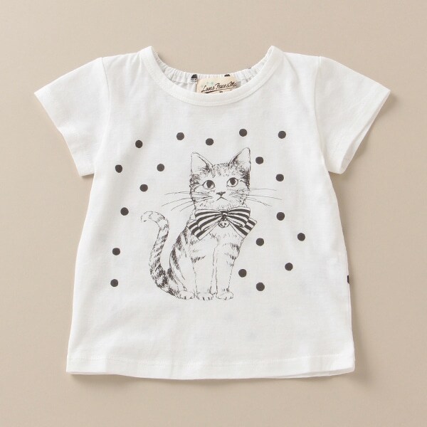 リボンcat半袖Tシャツ