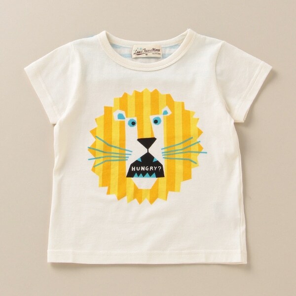 HUNGRYライオン半袖Tシャツ