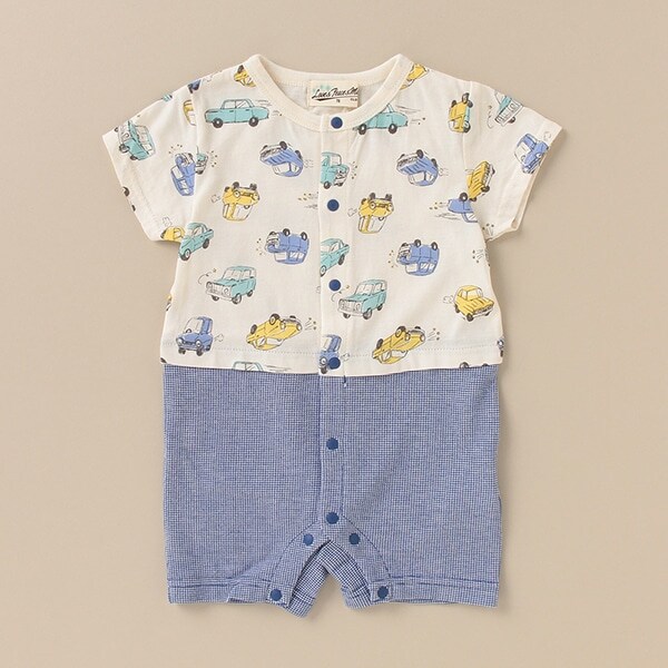 classic carsプリントショートオール