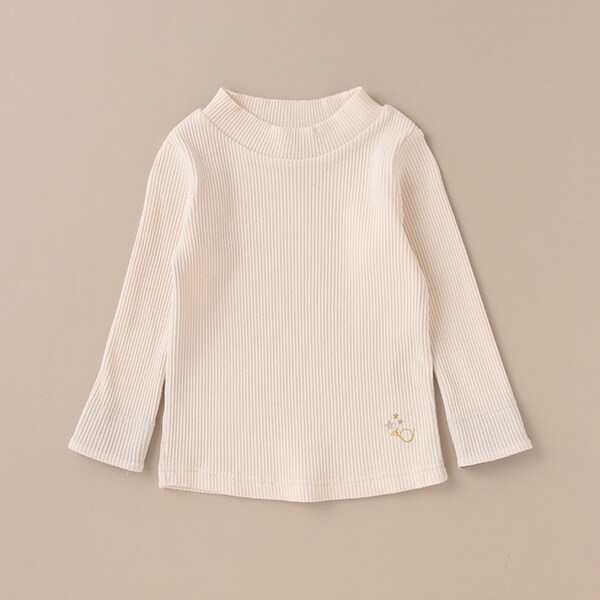 テレコハイネックTシャツ