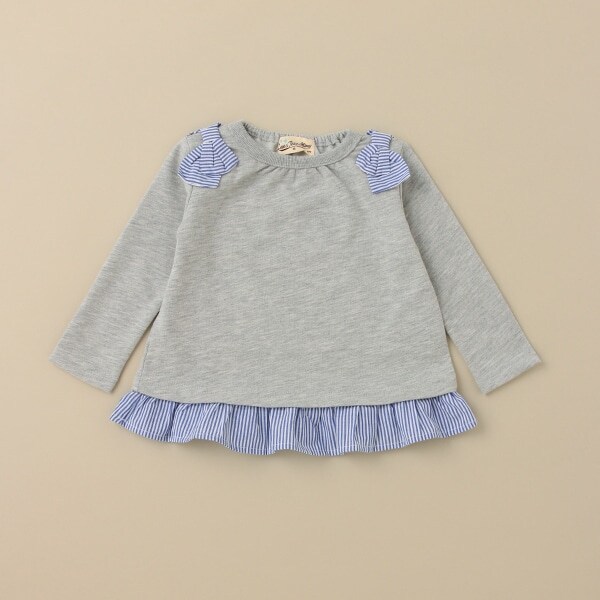 肩リボントレーナー