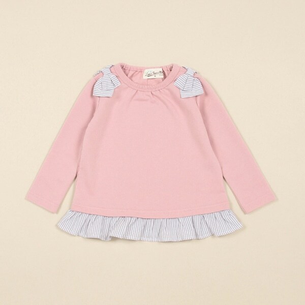 肩リボントレーナー