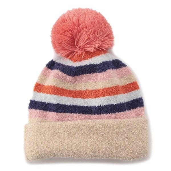 マルチボーダーマシュマロ帽