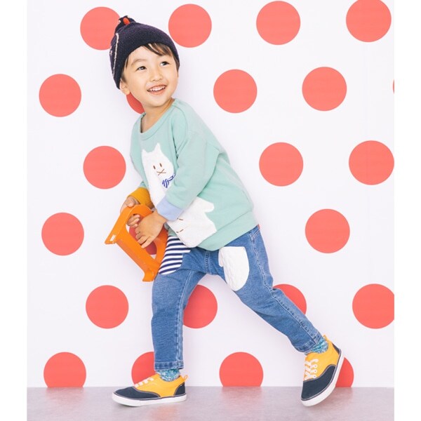 裏毛 立ってるねこスウェット