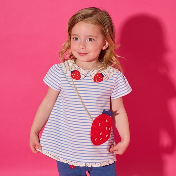 いちごポシェットTシャツ