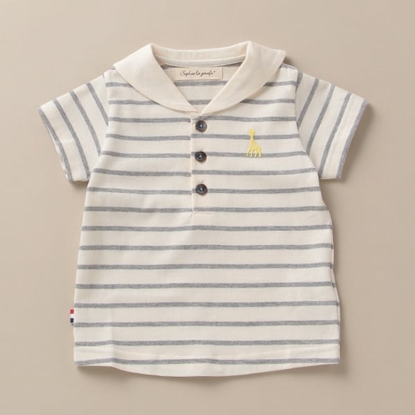 ボーダーセーラーシャツ【日本製】