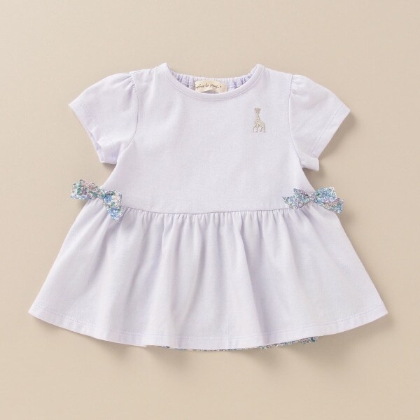 フラワーリボンチュニック【日本製】