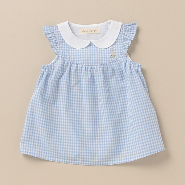 ギンガムチュニック【日本製】