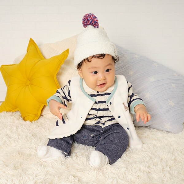 フリースリバーシブルベスト【日本製】